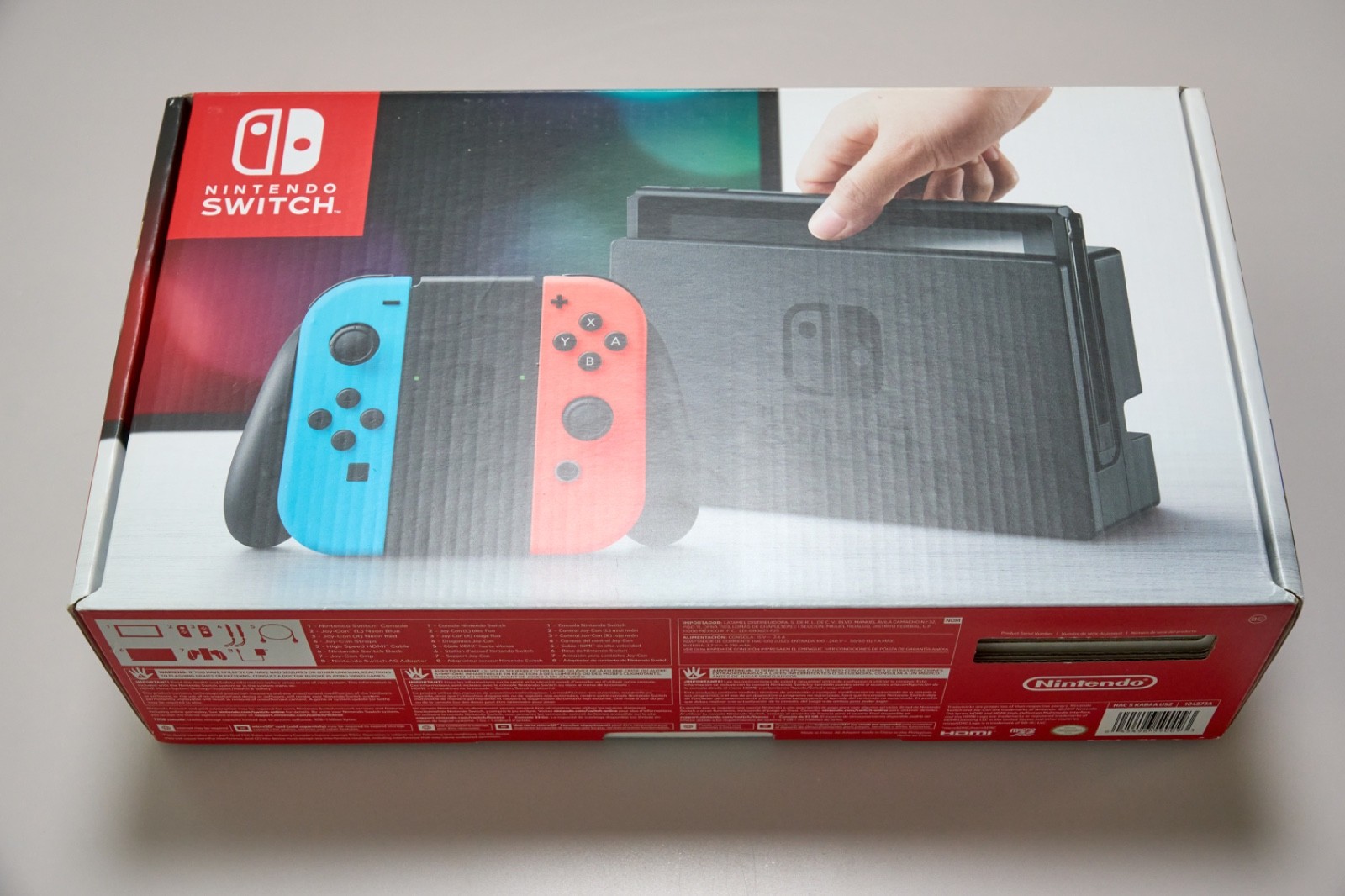 Nintendo Switch 32GB Handheld Console – Transparent