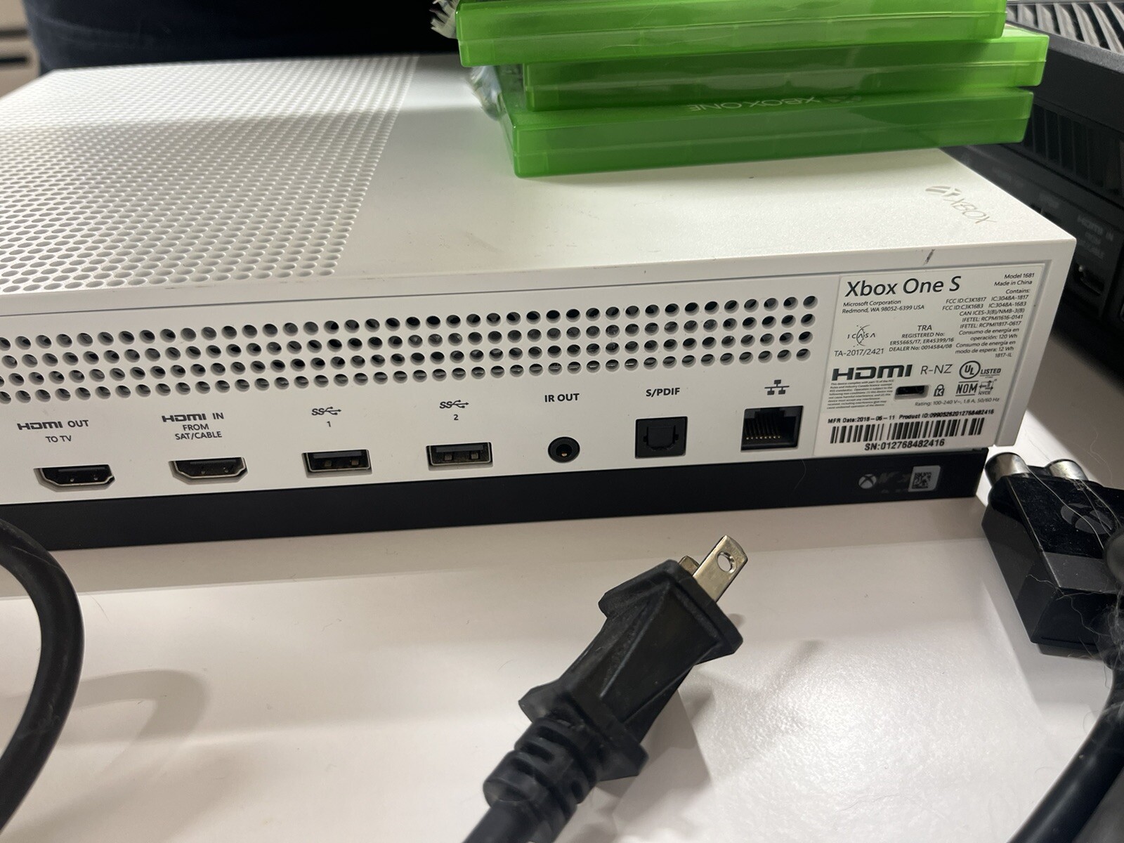 Xbox One S 1TB Console – White (XBS1TB)