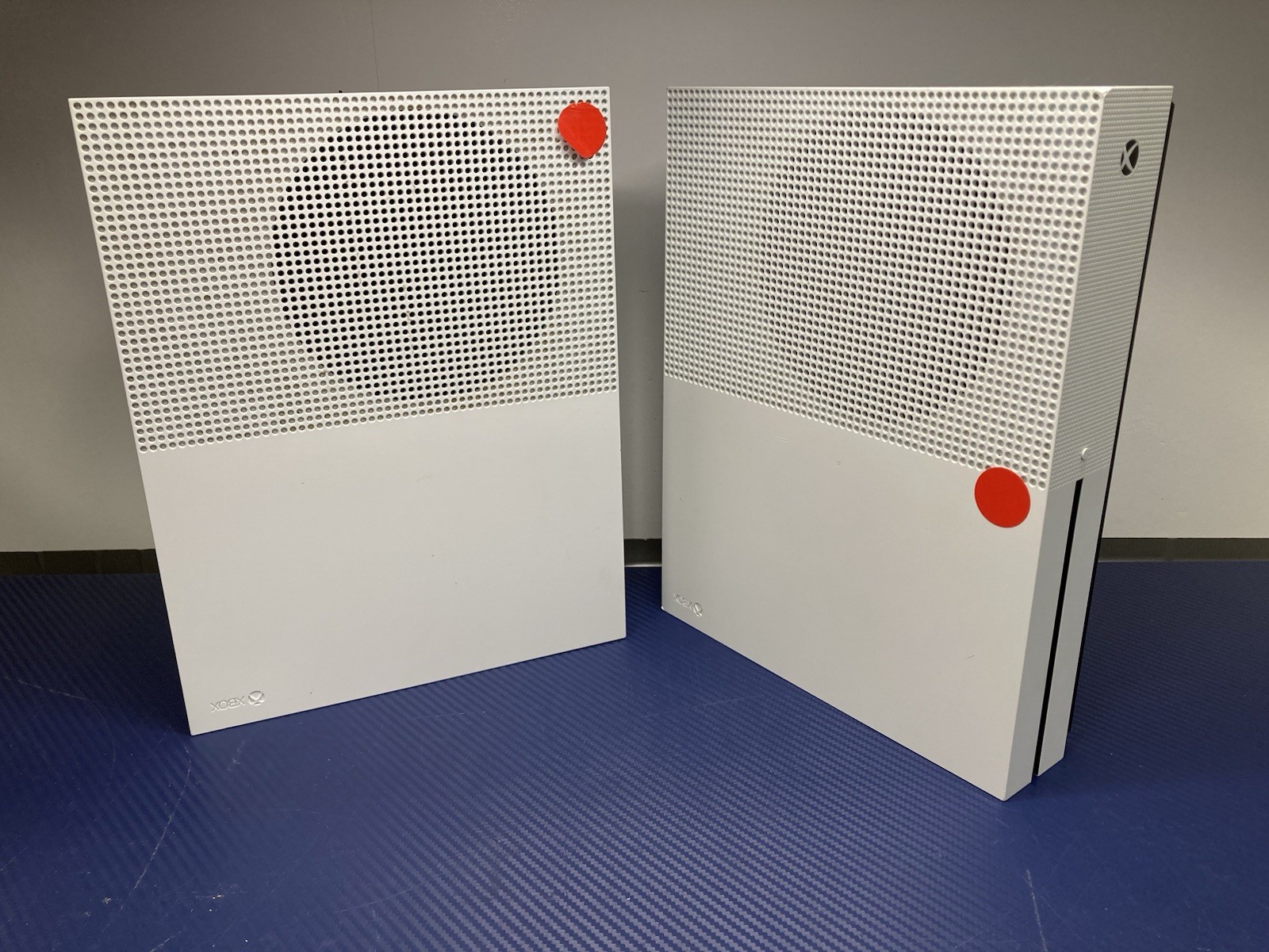 Lot of 2 Microsoft Xbox One S Console 1681 500GB- AS is For Parts Or Repair !!!