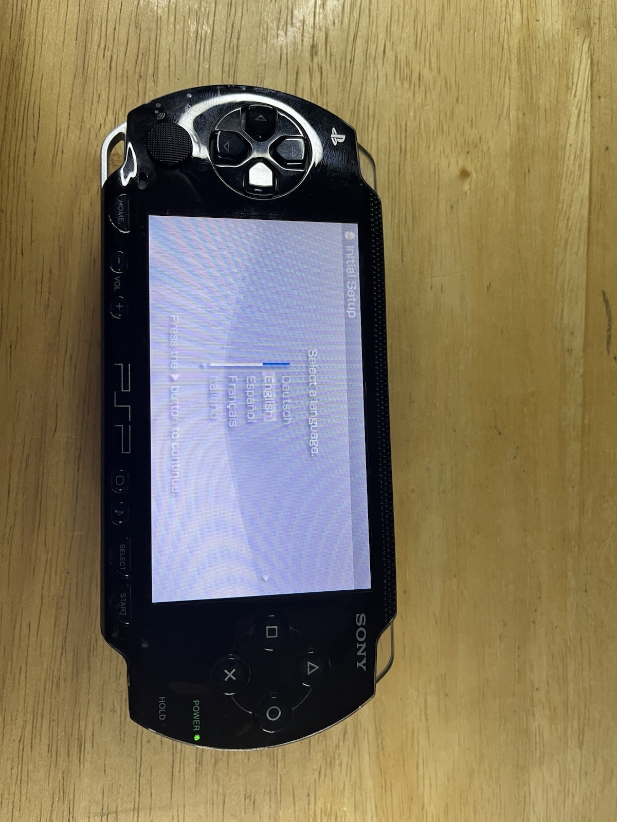 Sony PSP-1001 32 mb console with 4 games