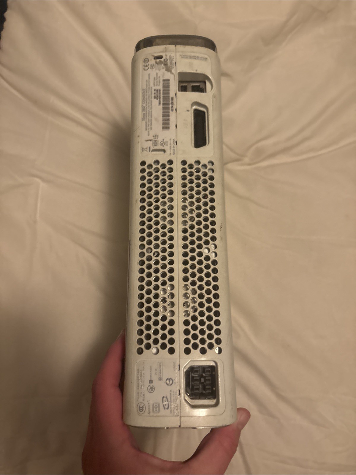 xbox 360 hdmi video game console only tested not working no power for parts