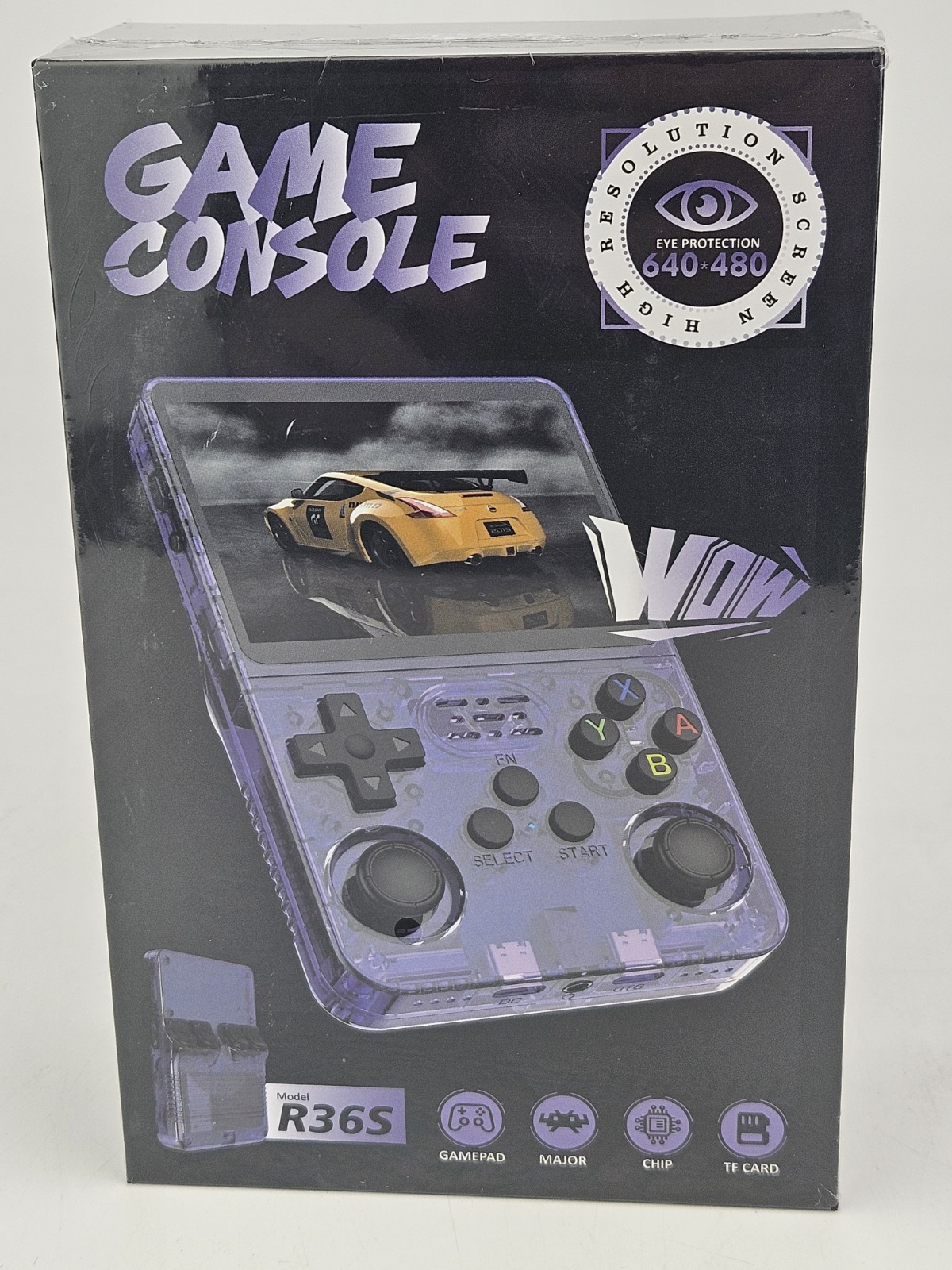 Retro Handheld Game Console 3.5 Inch IPS Screen Built-in 21000 Games R36S