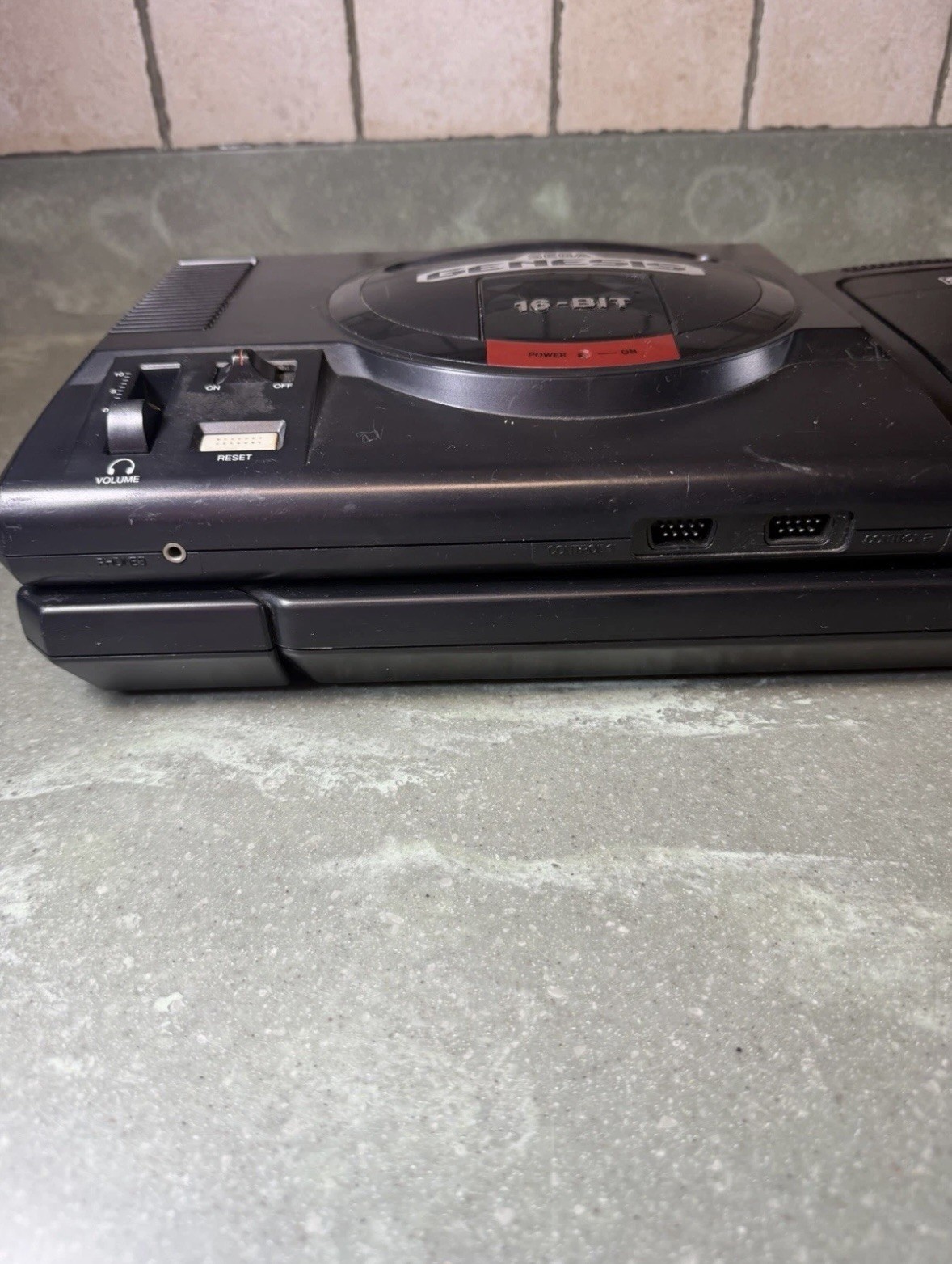Sega Genesis / Sega CD Console Tested Working. (Read Description)
