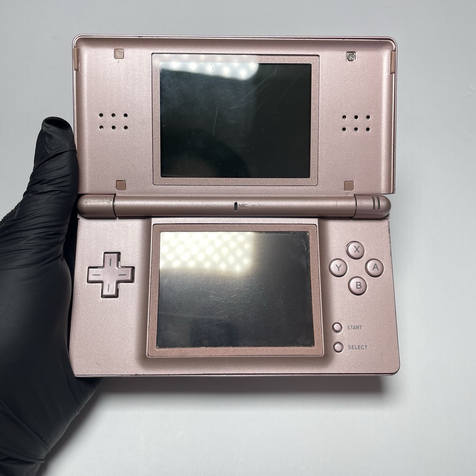 Nintendo DS Lite – Metallic Rose – Parts/Repair – PLEASE READ