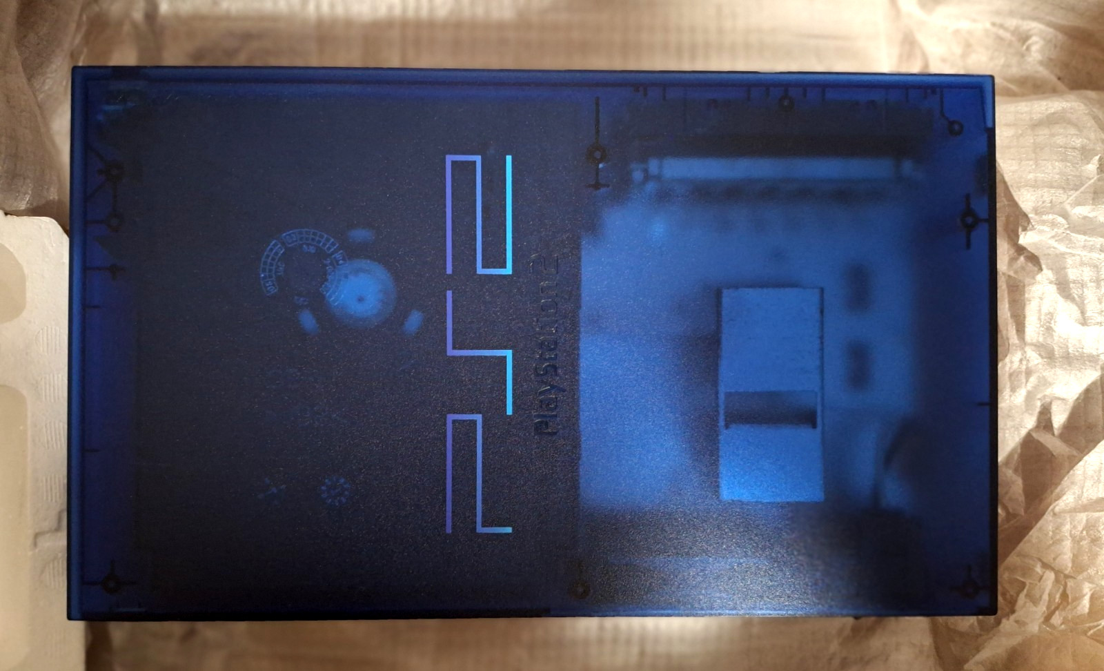 Playstation 2 Ocean Blue SCPH 37000 PS2 Console Japan *BEAUTIFUL BOX – EXCELLENT