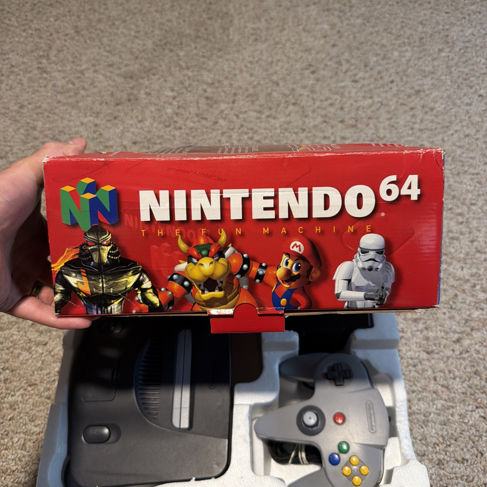 Nintendo 64 Console N64 Complete In Original Box *NICE CONDITION! Fast Shipping