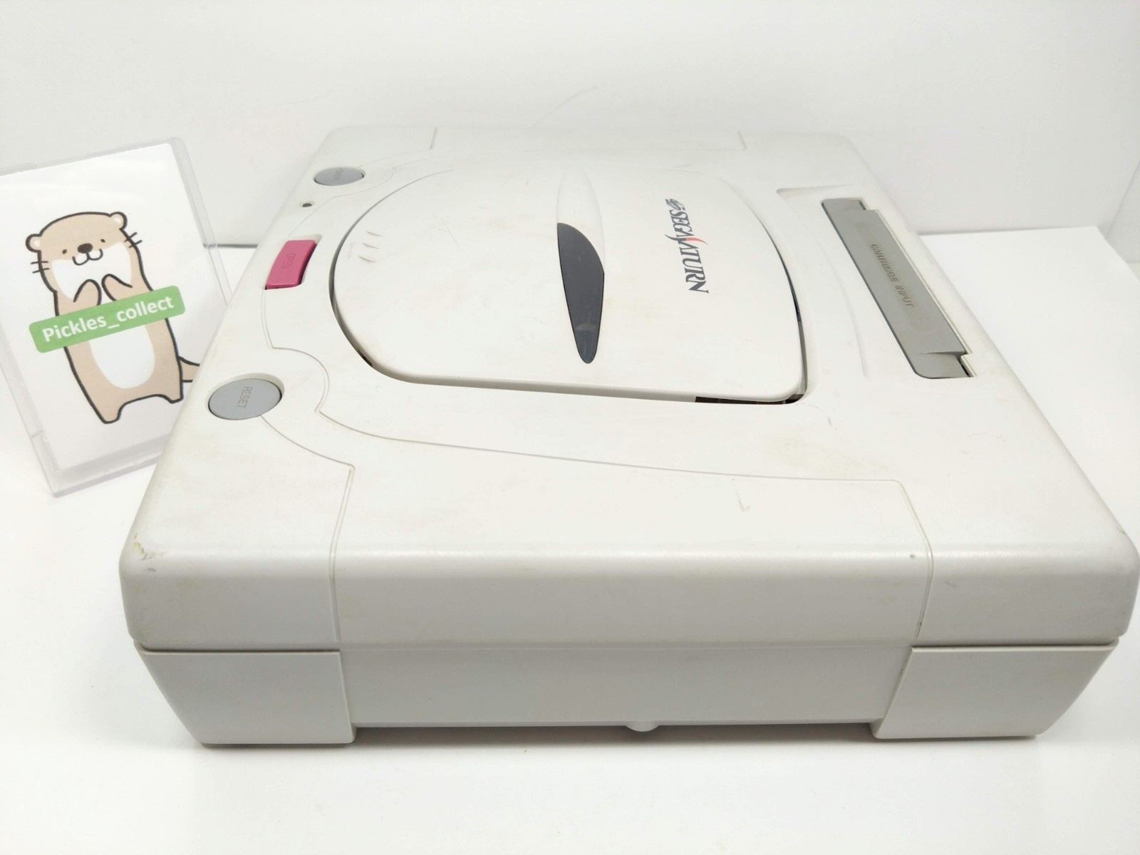Sega Saturn White Console HST-3220 set Language Japanese Model Tested SEGA 0302C