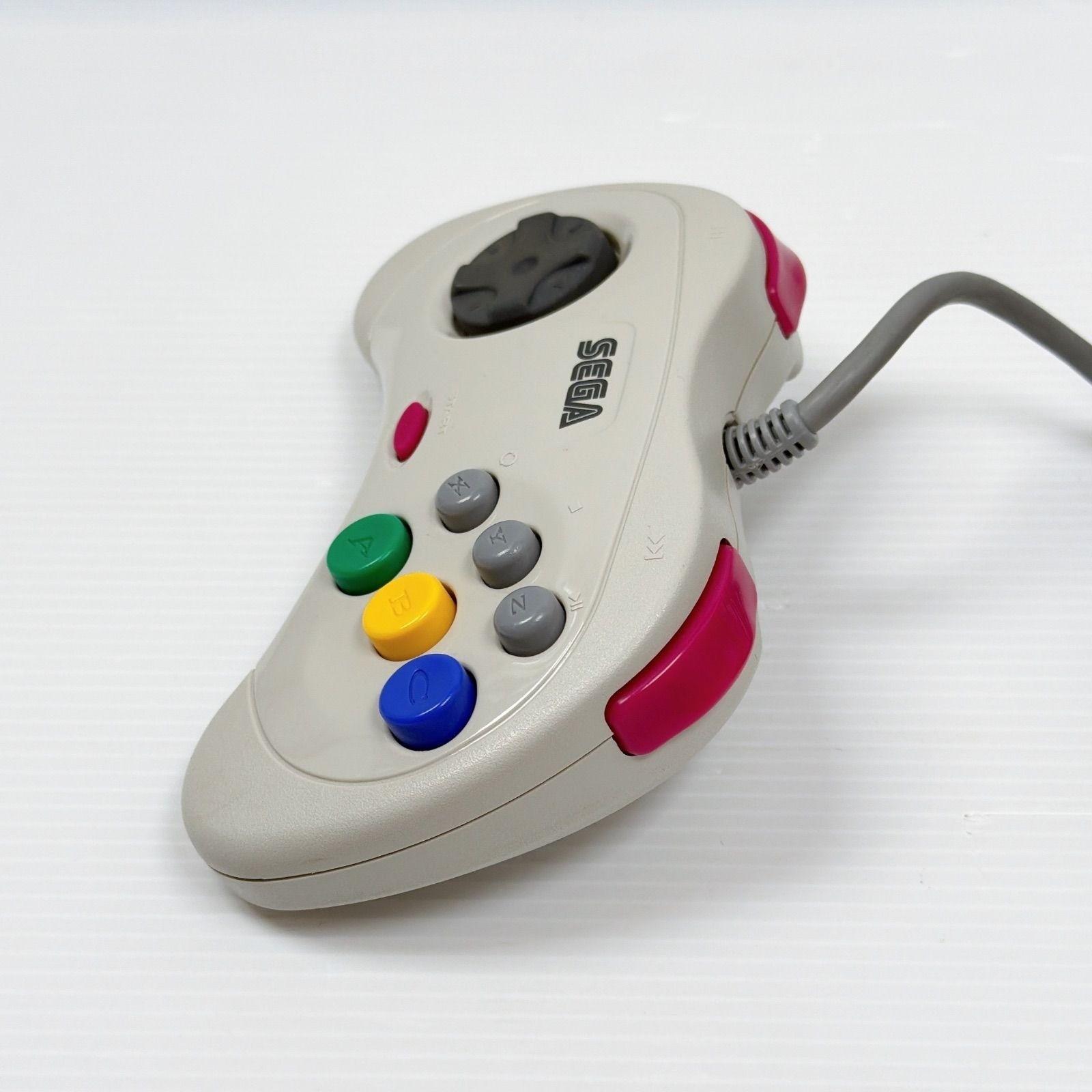 SEGA Saturn Console White HST-3220 Tested Working Japan Version
