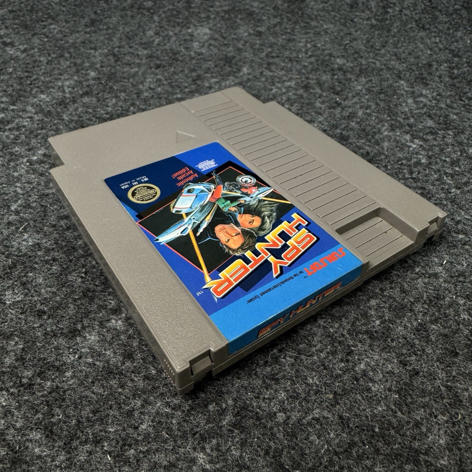 SPY HUNTER NES Nintendo Sunsoft Video Game Cartridge Authentic Tested Retro