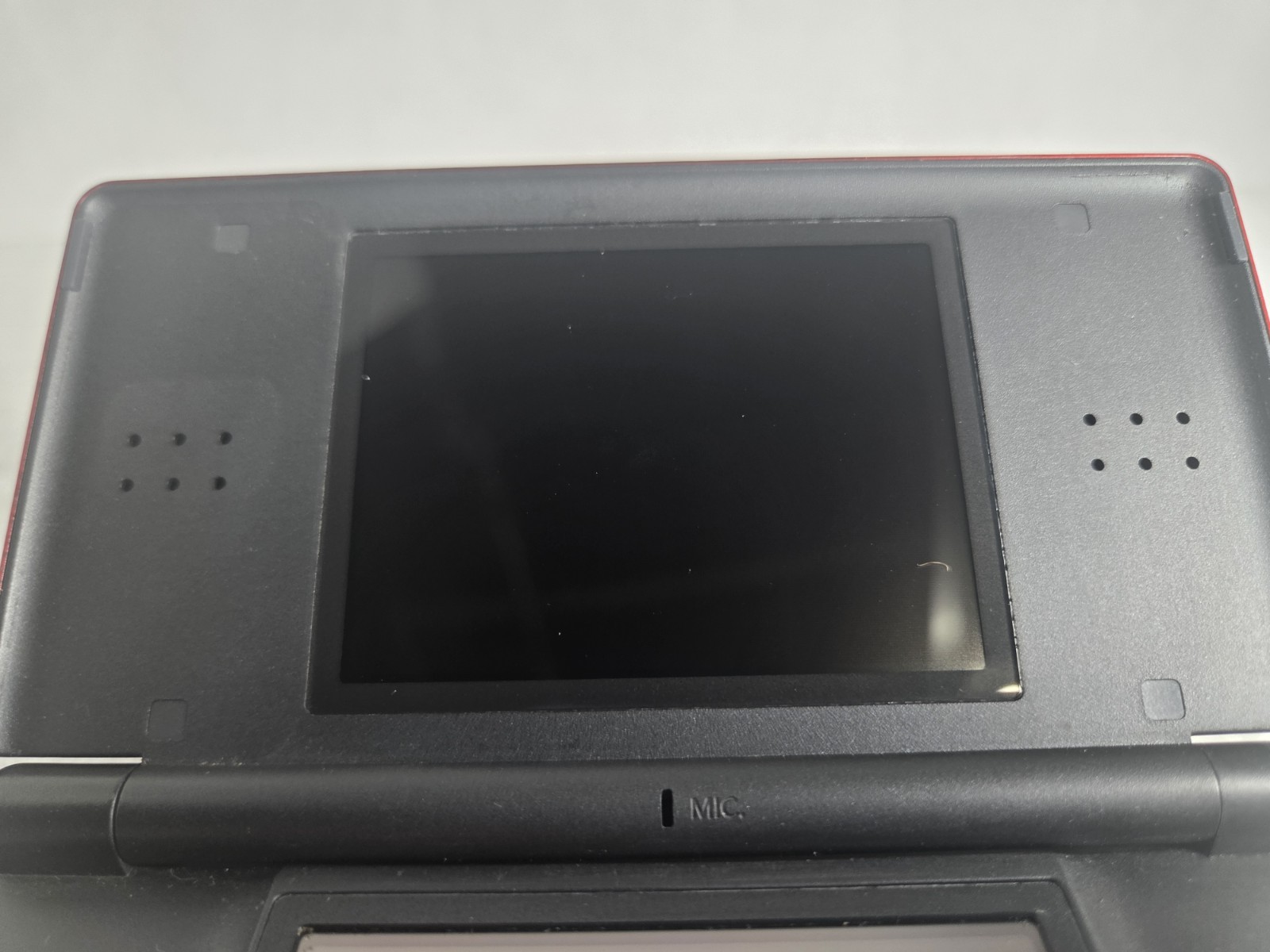 Nintendo DS Lite Crimson Handheld System Red/Black Tested Charger New Battery