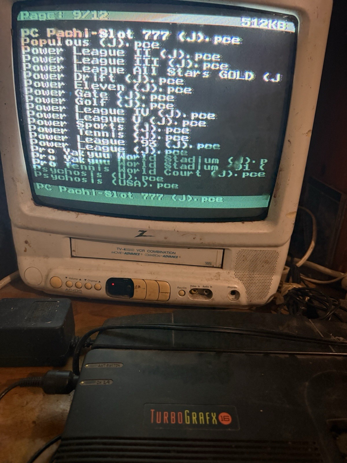 NEC TURBOGRAFX-16 Console Bundle w/ Turbo Everdrive 2 Controllers Hookups Works