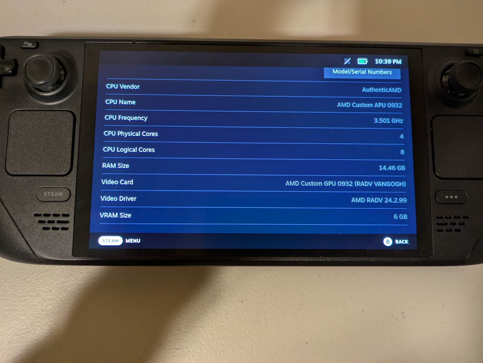 Valve Steam Deck OLED 1 TB w/ Handheld Case + Charger – Excellent Used Condition