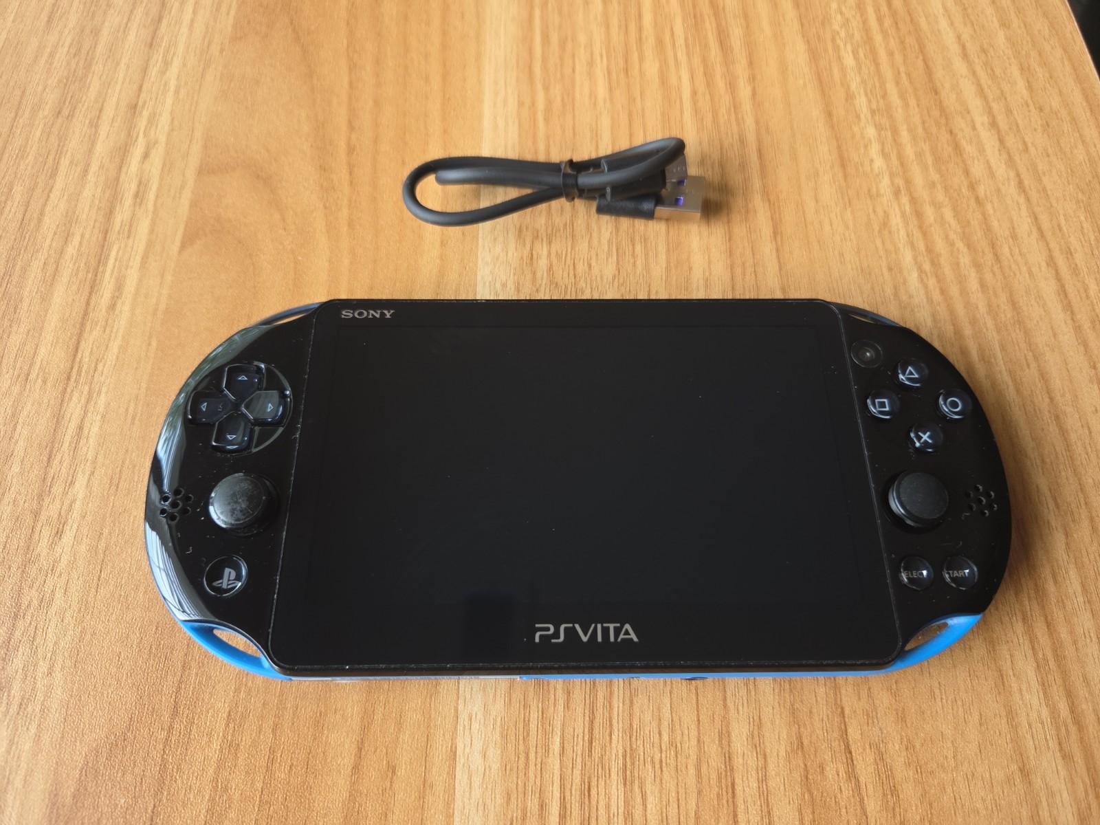 Sony PlayStation Vita Slim PS VITA Pch-2000 Black And Blue Console US SELLER