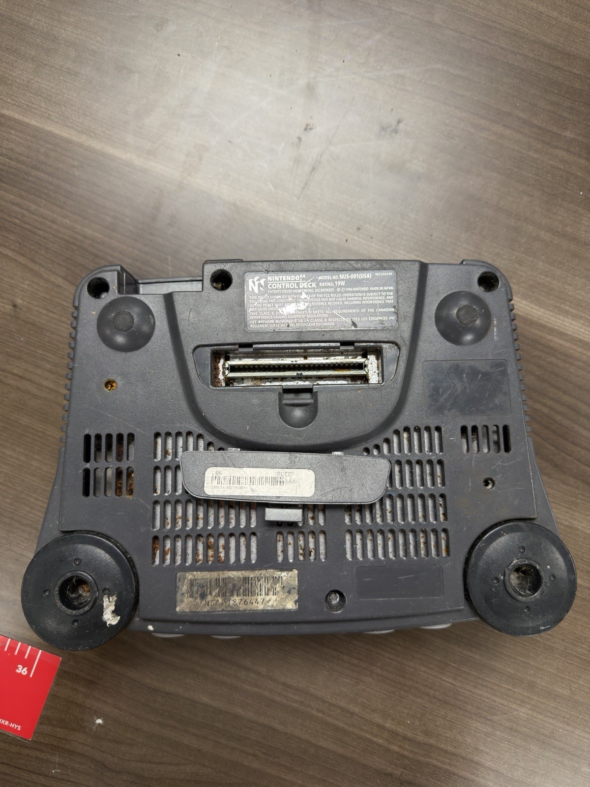 Nintendo N64 Console Gaming System Only NUS-001 – Powers On
