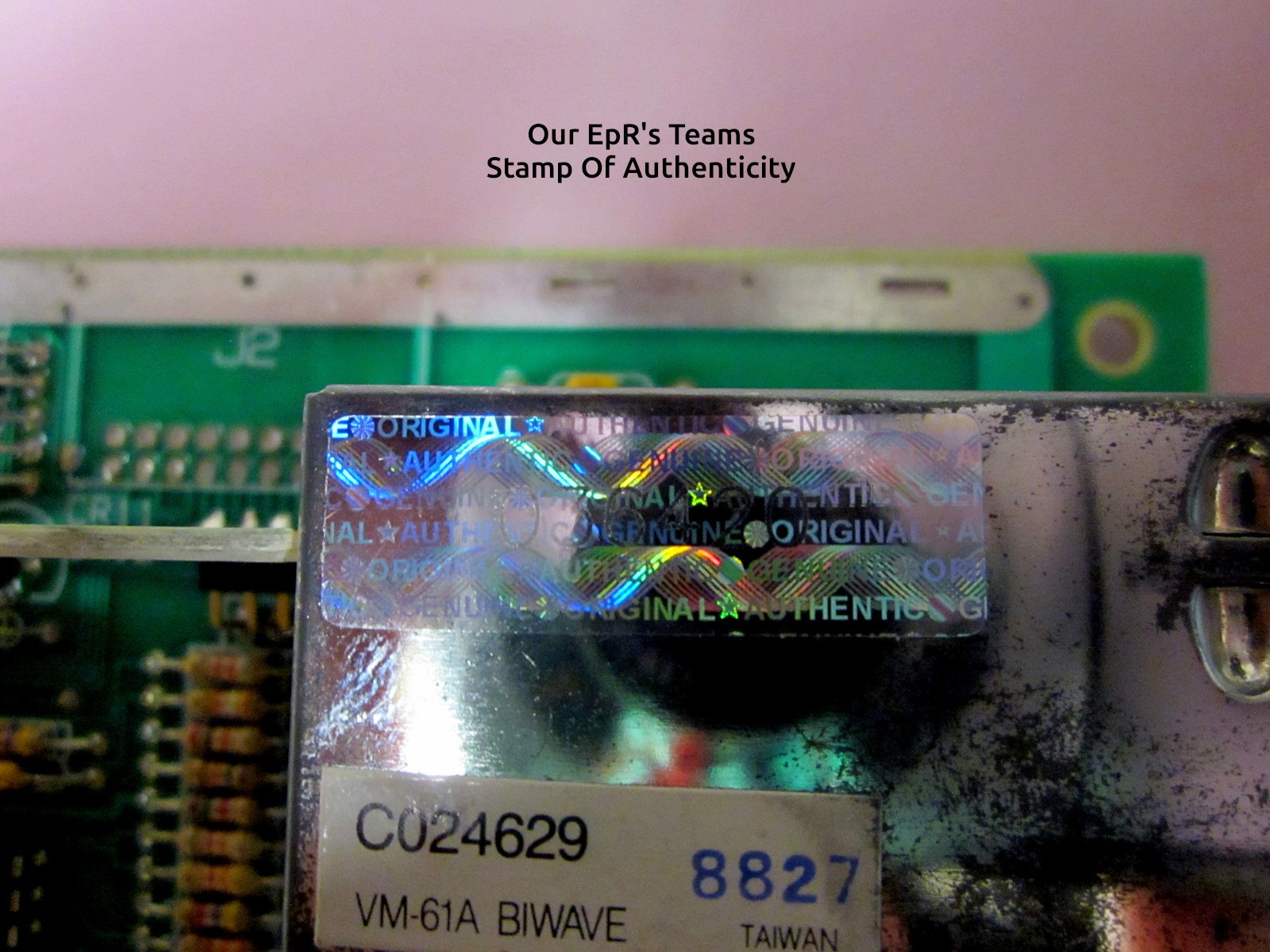 Atari 7800 Original EpR Reconditioned w/MODs Main Board Replacement