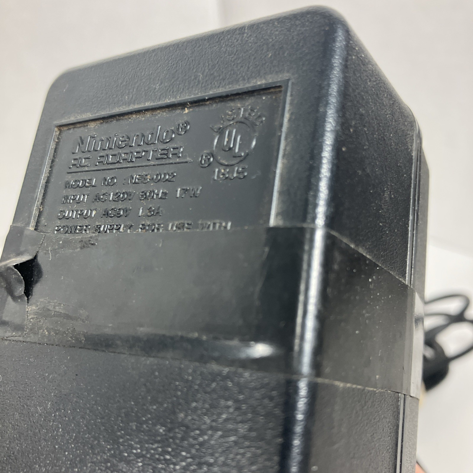 Nintendo NES Console NES-001 Controller OEM Power Brick AV Cables