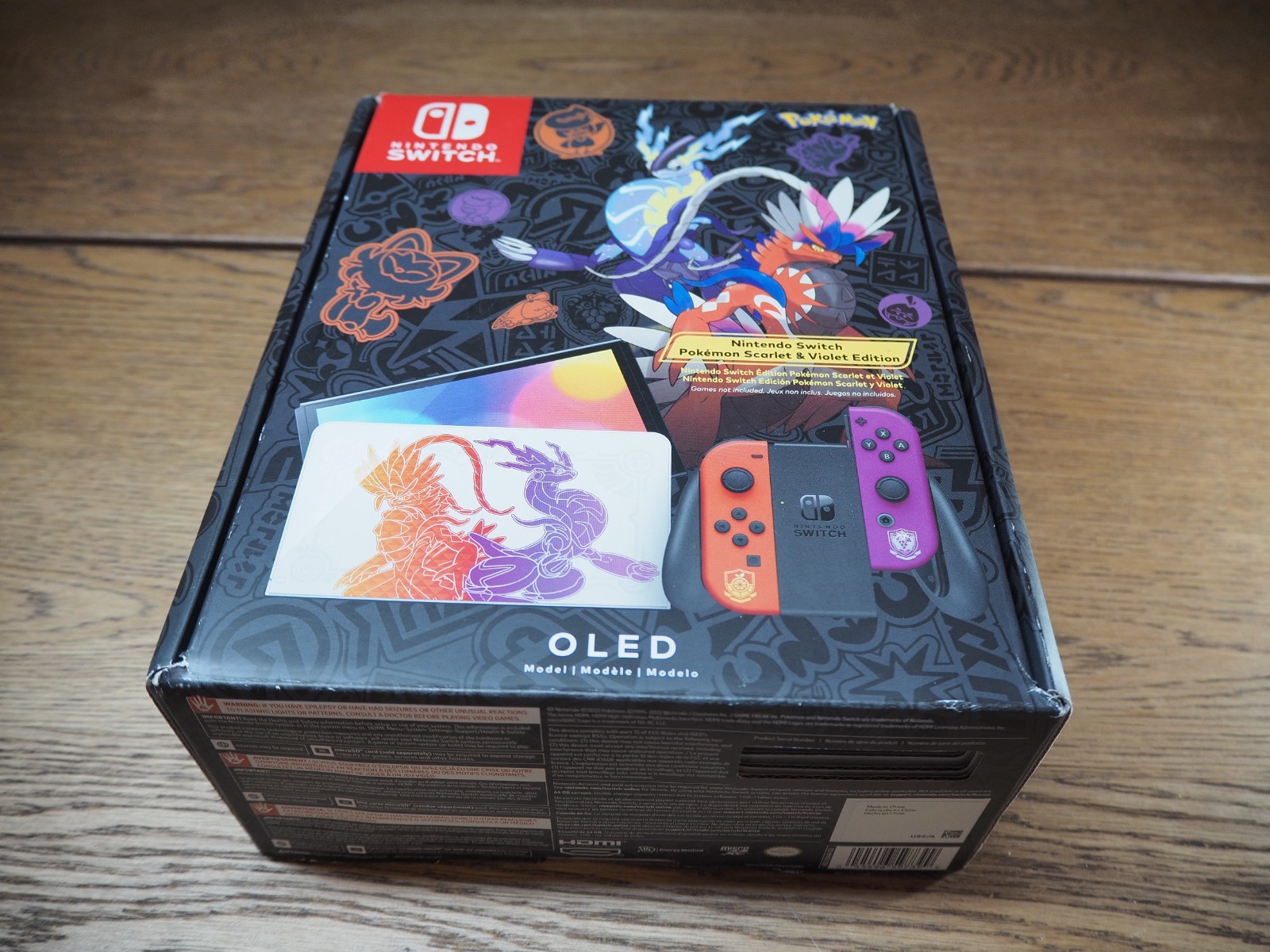 Nintendo Switch (OLED Model) HEG-001 Pokémon Scarlet & Violet Edition – 64GB