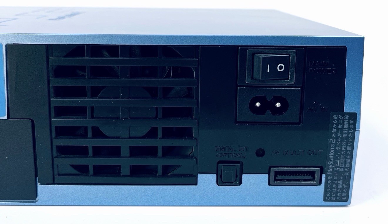 Sony PS2 SCPH-39000 Aqua Blue Console Box Controller Japan Rare Color