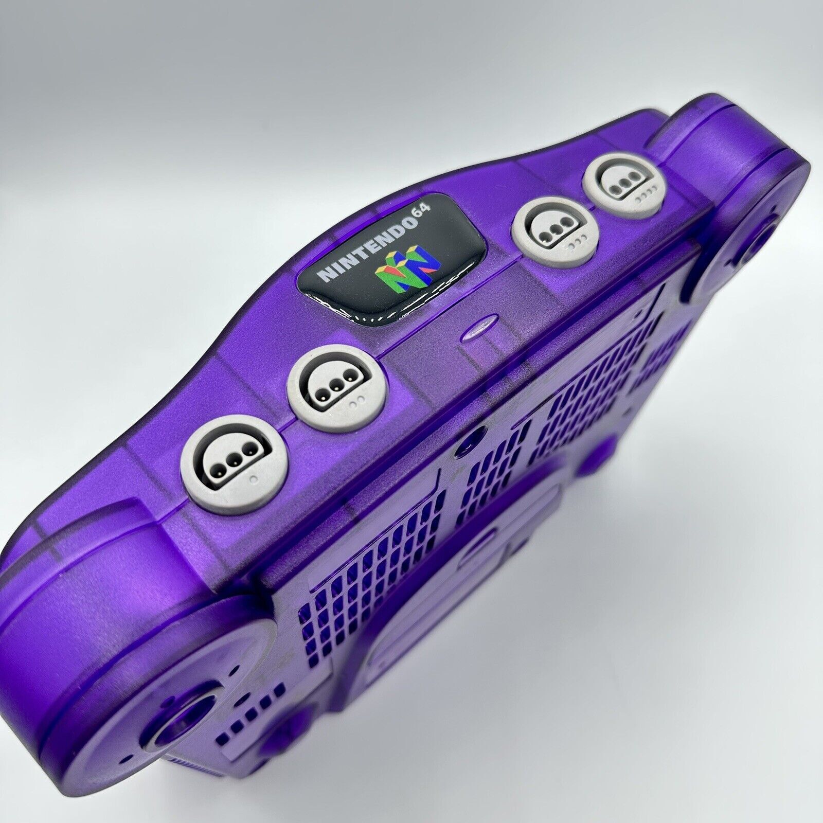 NEW Nintendo 64 N64 Limited Clear Light Purple Custom Console Bundle Funtastic