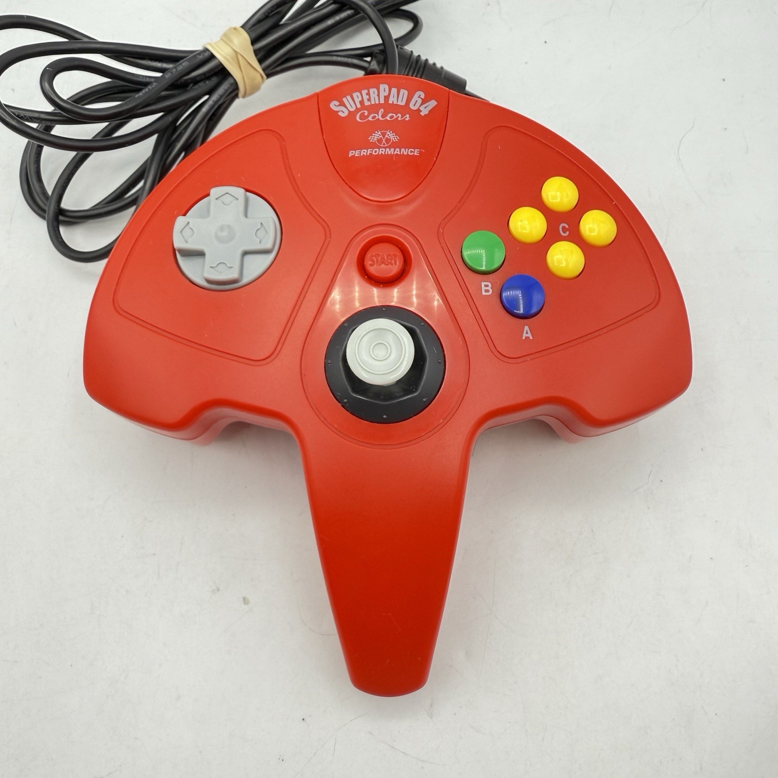 Nintendo N64 Console NUS-001 Bundle w/Expansion Pak Rumble Pak Tested