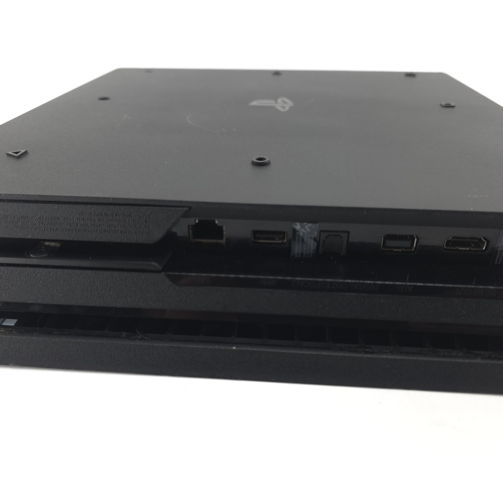 Sony PlayStation 4 Pro 1TB Console – Black w/ Aftermarket Red Controller, Good