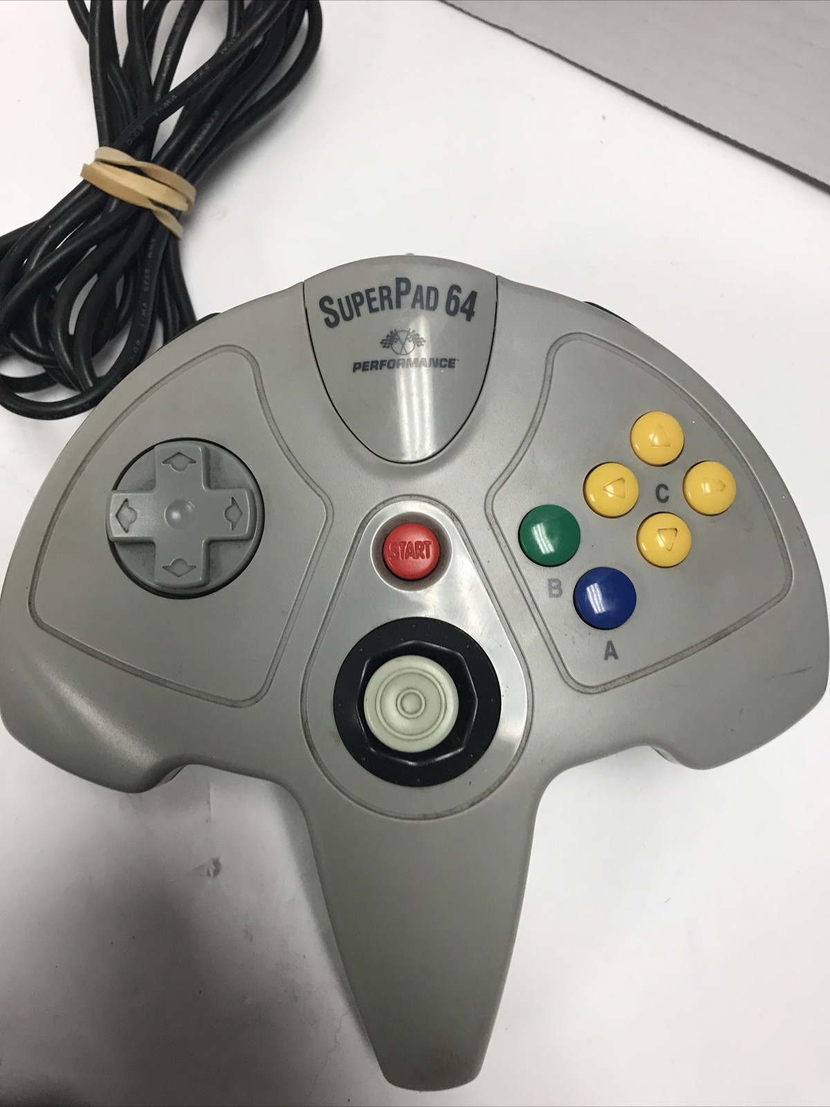 Nintendo 64 N64 System 32MB Console – Gray with 2 controllers – Untested