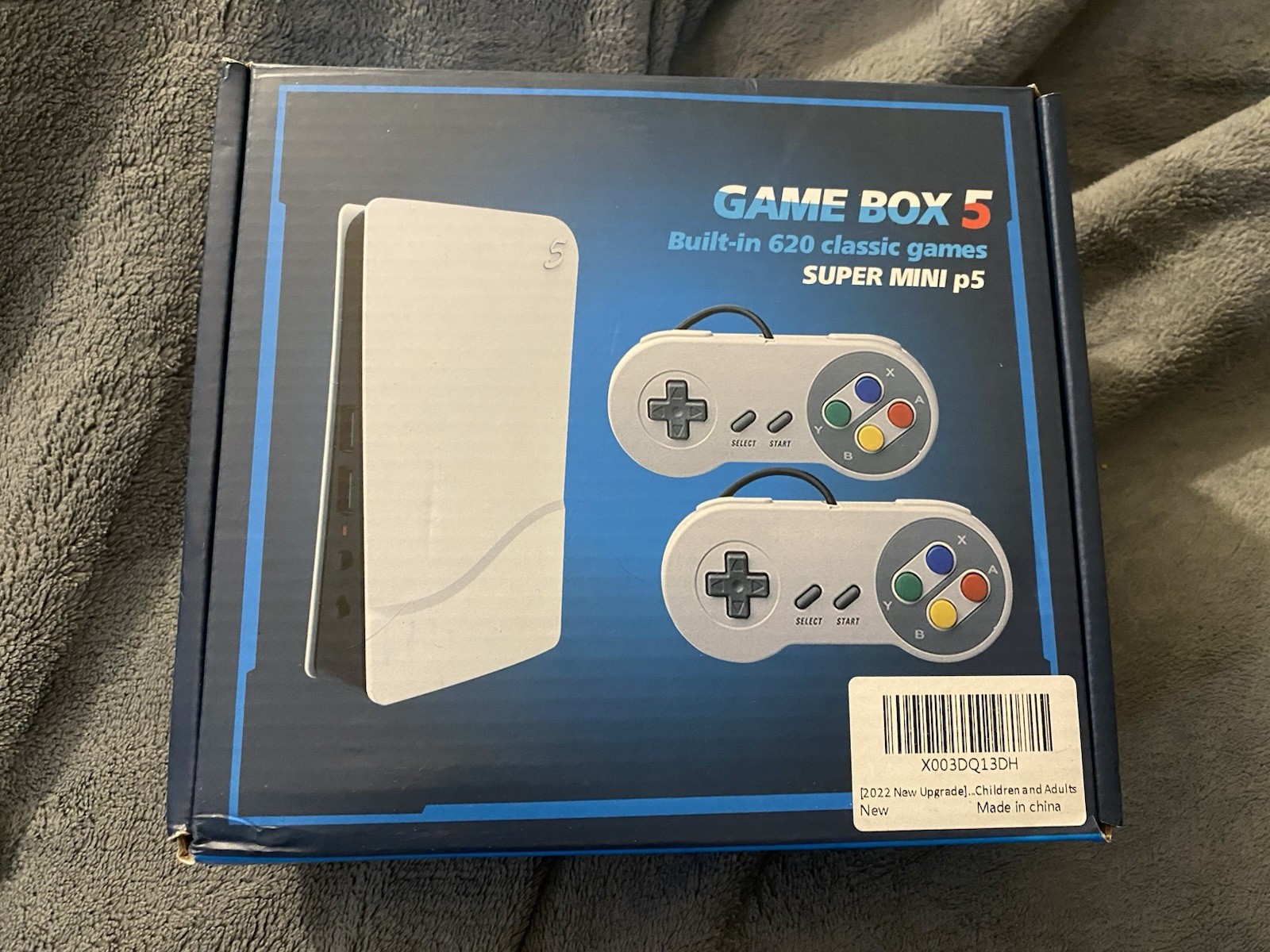Retro Game Box 5 Console – 620 Built-In Classic Games – Complete in Box 🎮