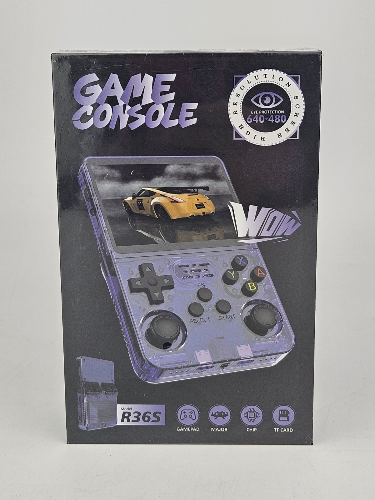 Retro Handheld Game Console 3.5 Inch IPS Screen Built-in 21000 Games R36S