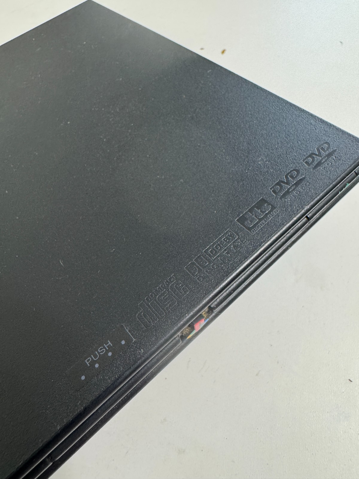 PlayStation 2 Slim SCPH-70012 Console Untested No Pwr Crd 2 Controllers (e31)