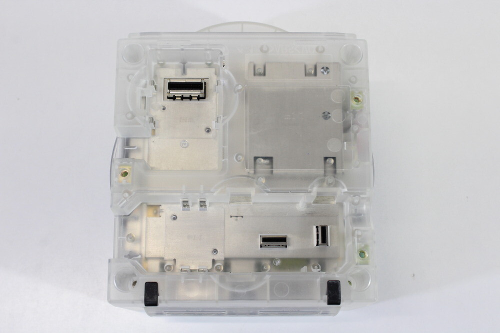 Nintendo Gamecube Console Clear Transparent White NTSC-U/C DOL-001 GC RGB LED