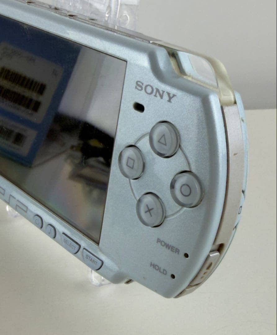 Rare Sony PSP-2000 Felicia Blue Console Region Free w/ Charger Tested Japan