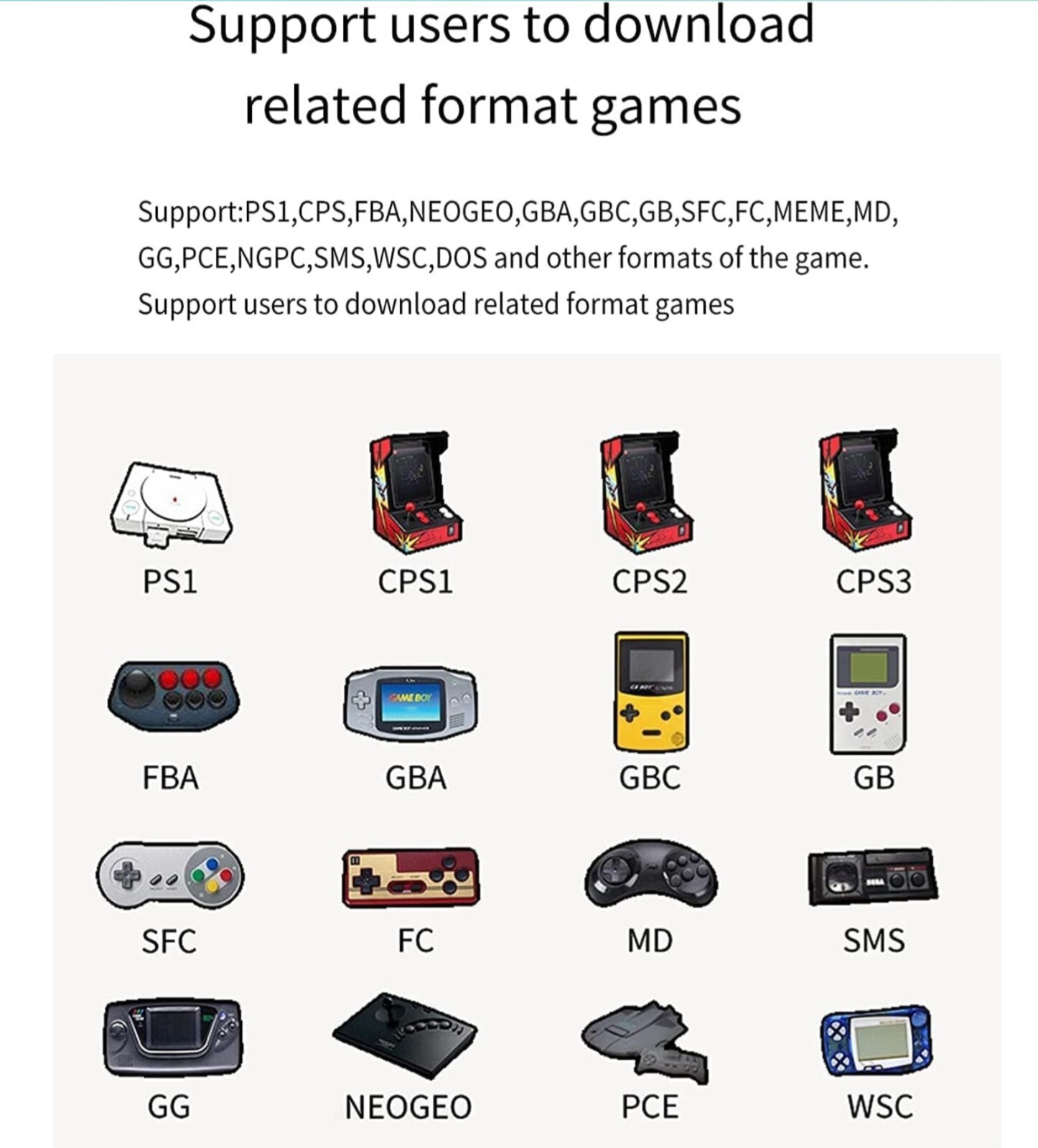 Miyoo Mini Plus 16-Bit Grey- 64GB – Games- USA Fast Ship!