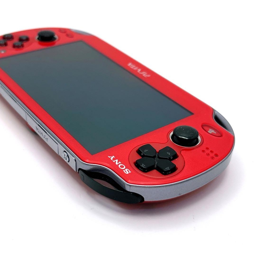 SONY PSVita PCH 1000 Console Cosmic Red with Charger