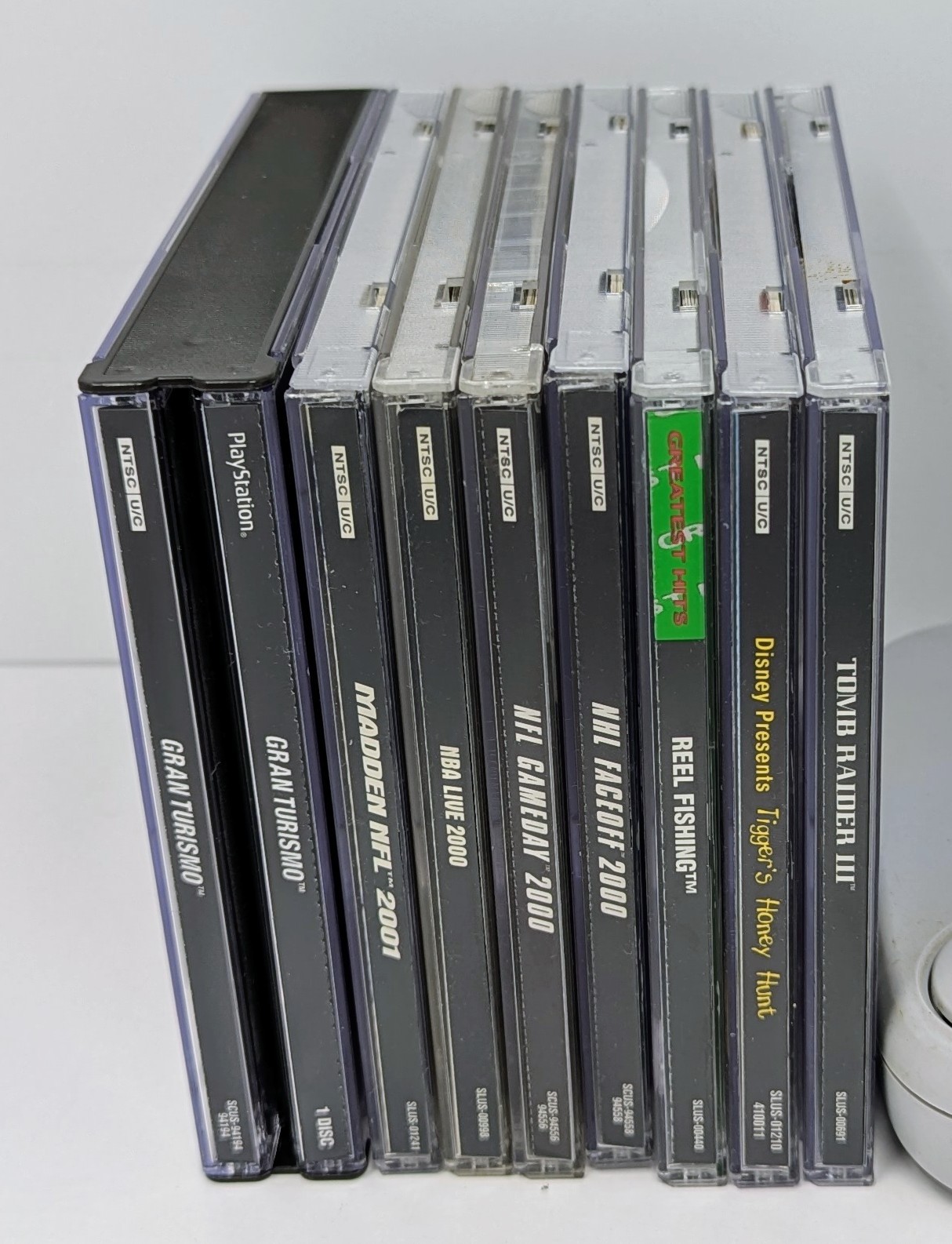 Sony PSOne PlayStation 1 PS1 Console Bundle w/ 8 Games – Tomb Raider III & More!