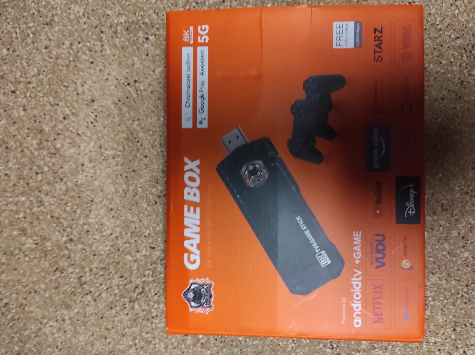 8K Video Quad-core Android TV Box 10000+ Game Console Unlocked!