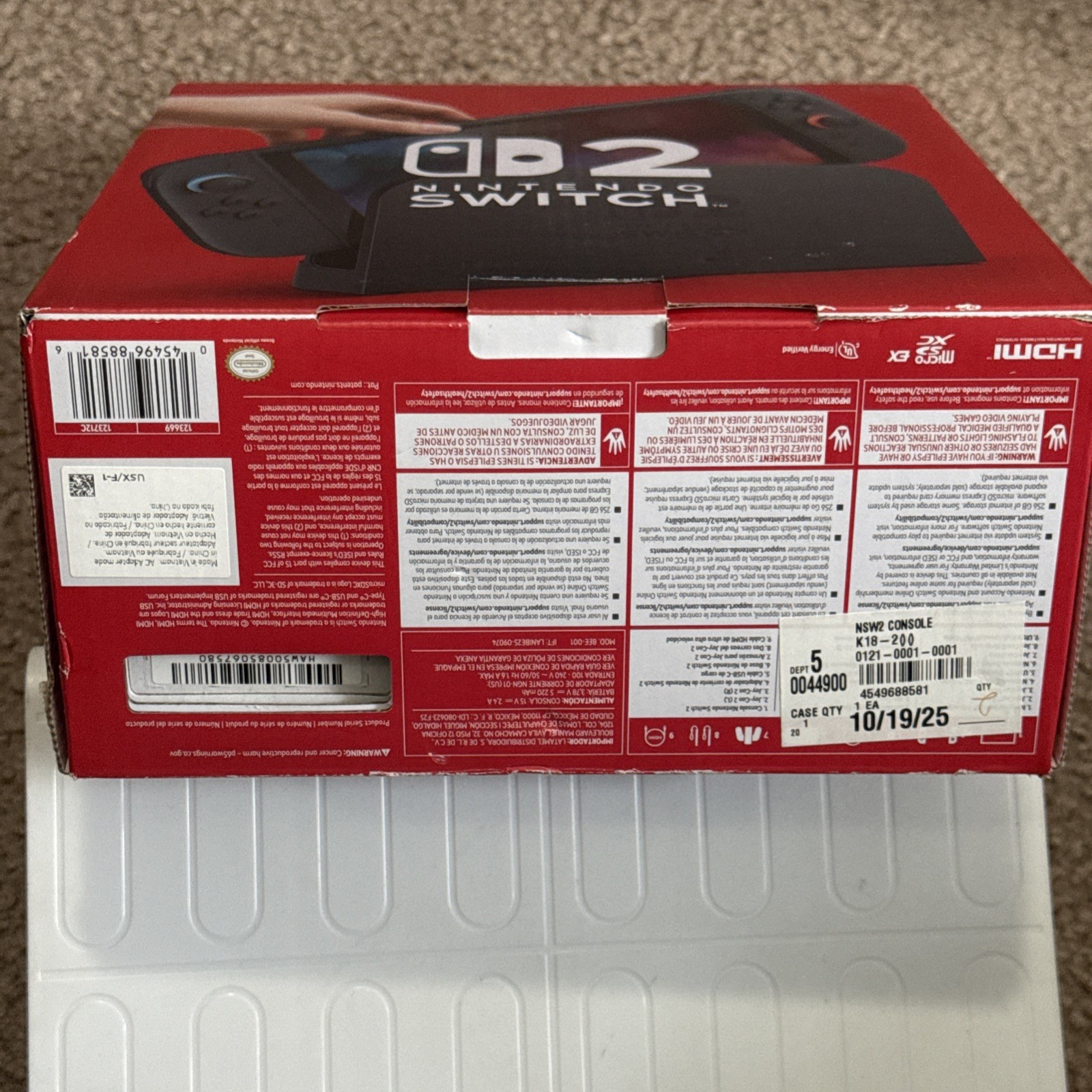 Brand New Nintendo Switch 2 Video Game Console System In Box
