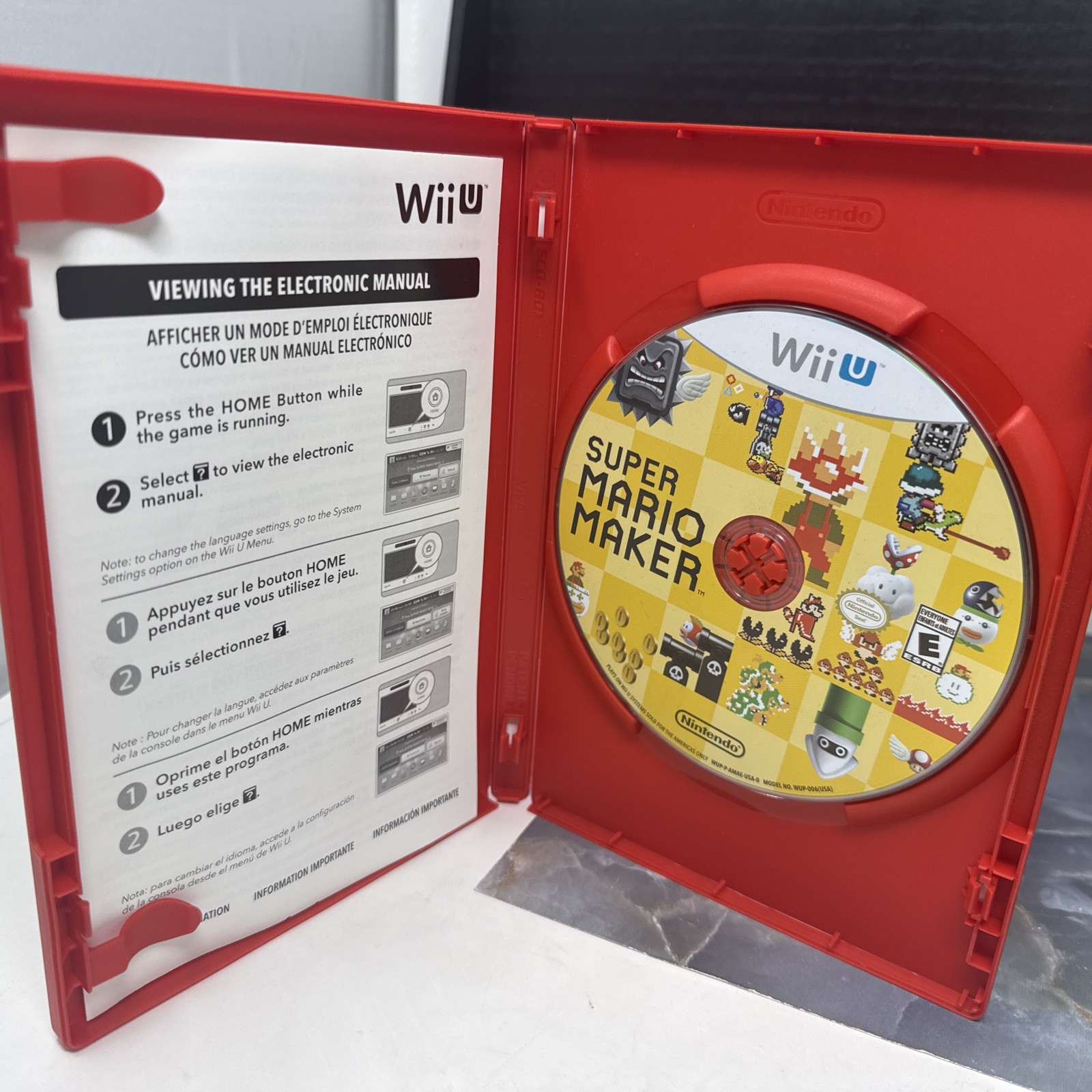 Nintendo Wii U Bundle With 11 Games Tested And Working