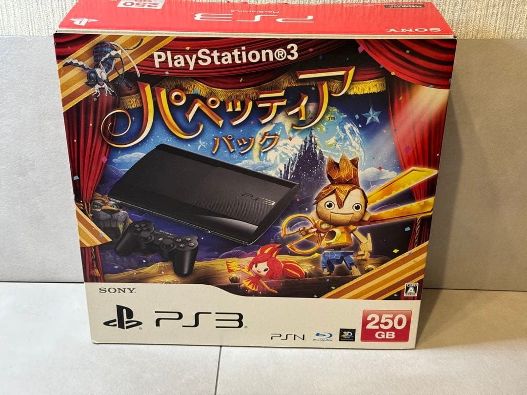 SONY PS3 Play Station HDD 250GB Puppeteer Pack Edition CECH-4200B CEJH-10028