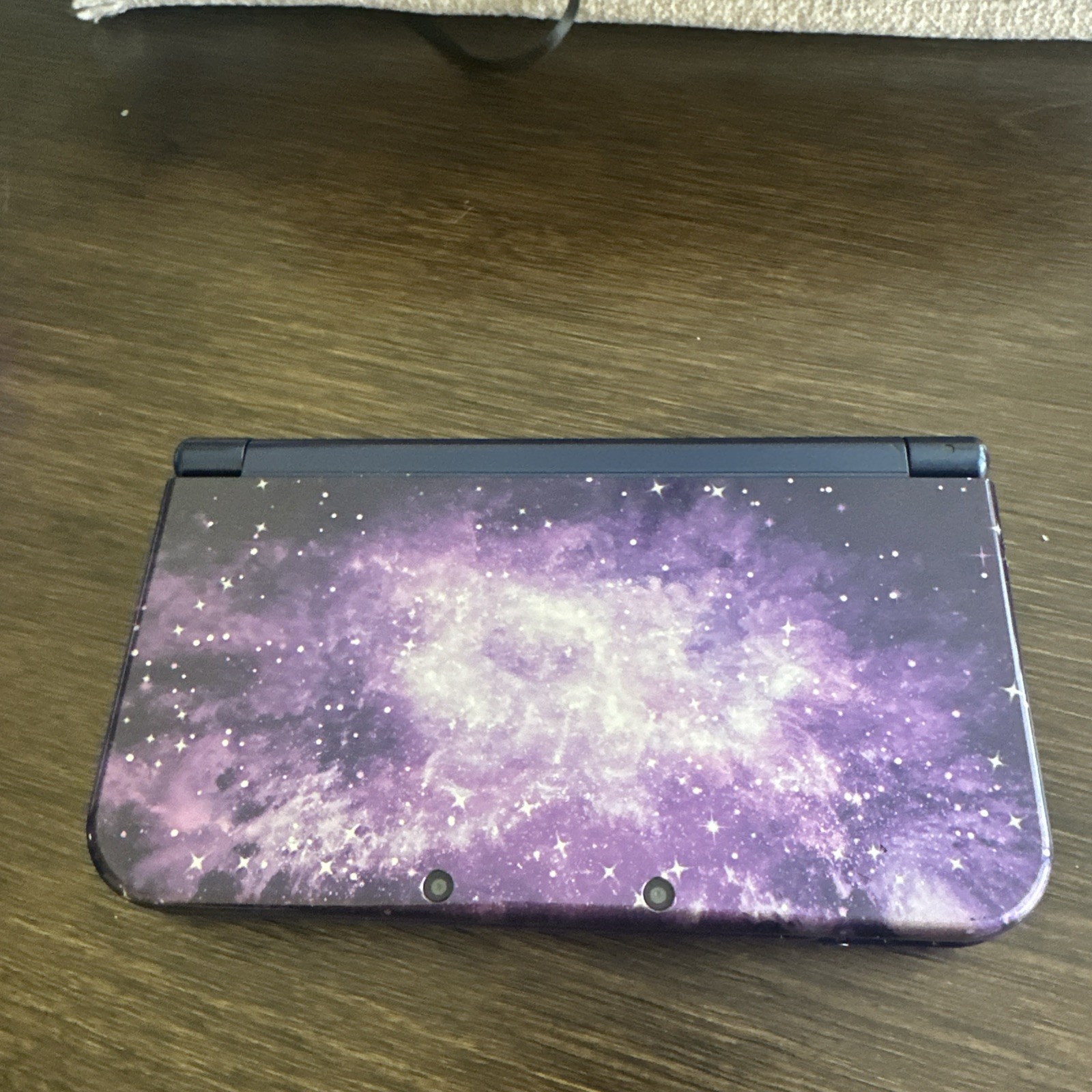 Nintendo 3DS XL Galaxy Edition Handheld Console with Charger, Case, and 2 Games