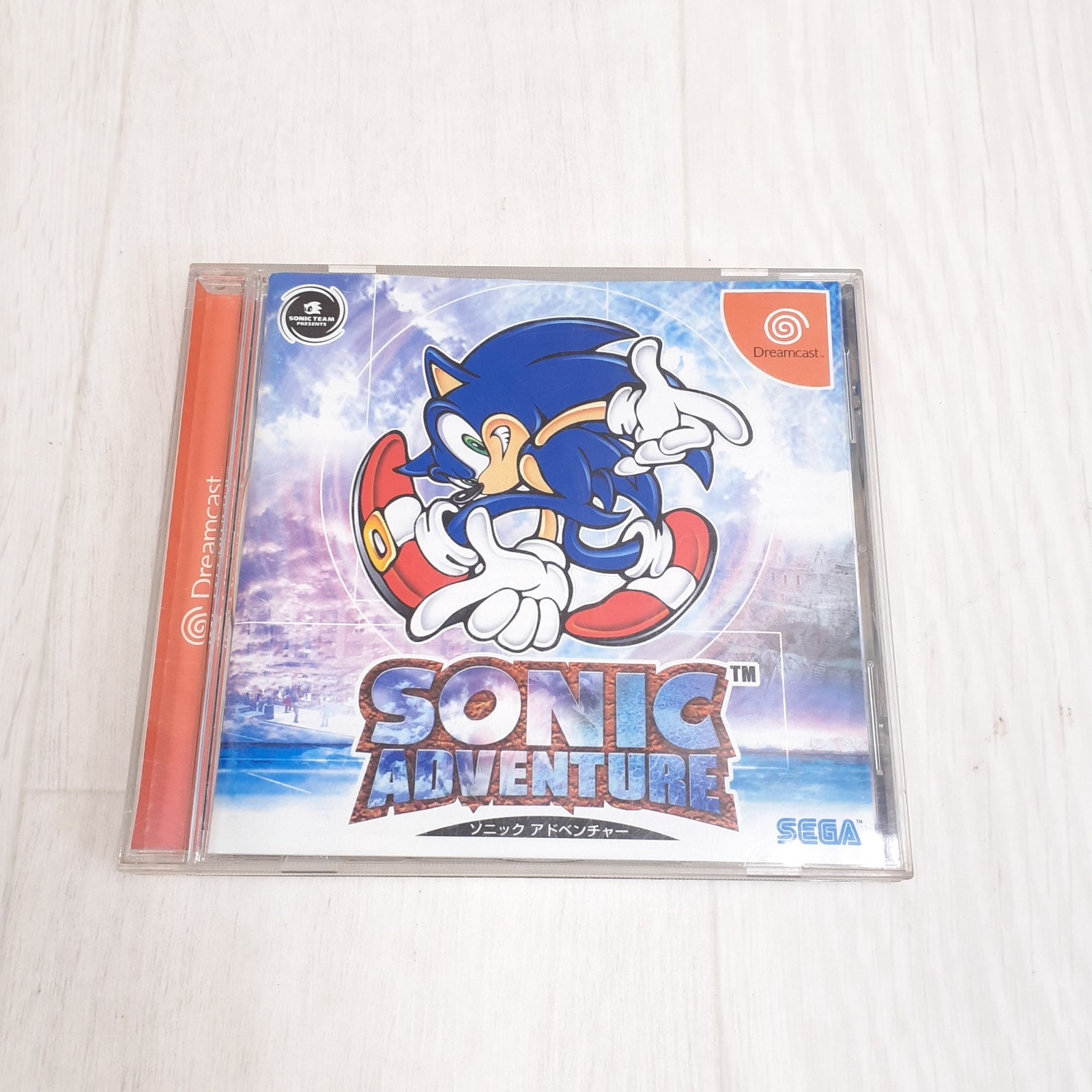 Sega Dreamcast console bundle with 1 Game SONIC Adventure 1 controller Japan