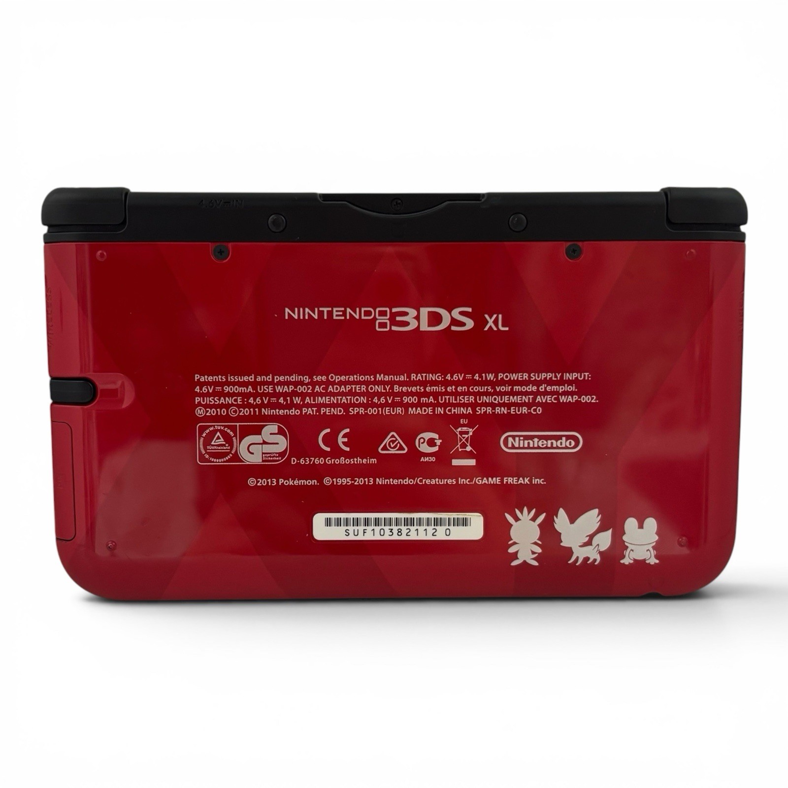 Nintendo 3DS XL Pokemon Xerneas Yveltal Red Edition Console EUROPEAN Model
