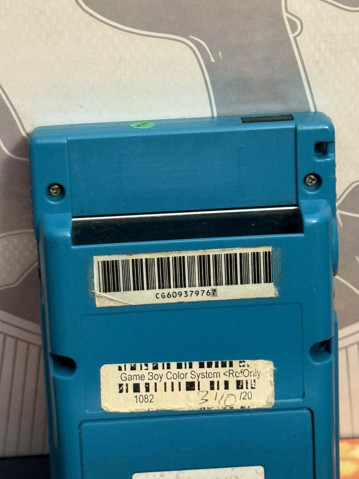 Nintendo Game Boy Color Handheld System – Teal Blue – Tested & Working