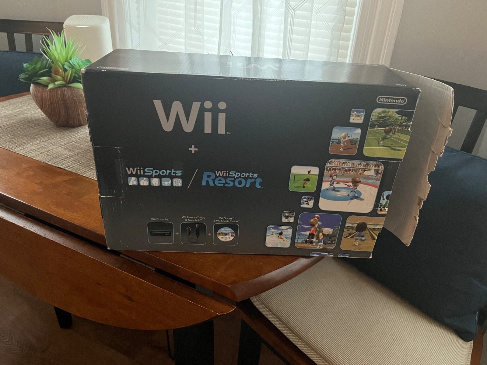 Nintendo RVLSKRP2 Wii Console with Wii Sports Resort