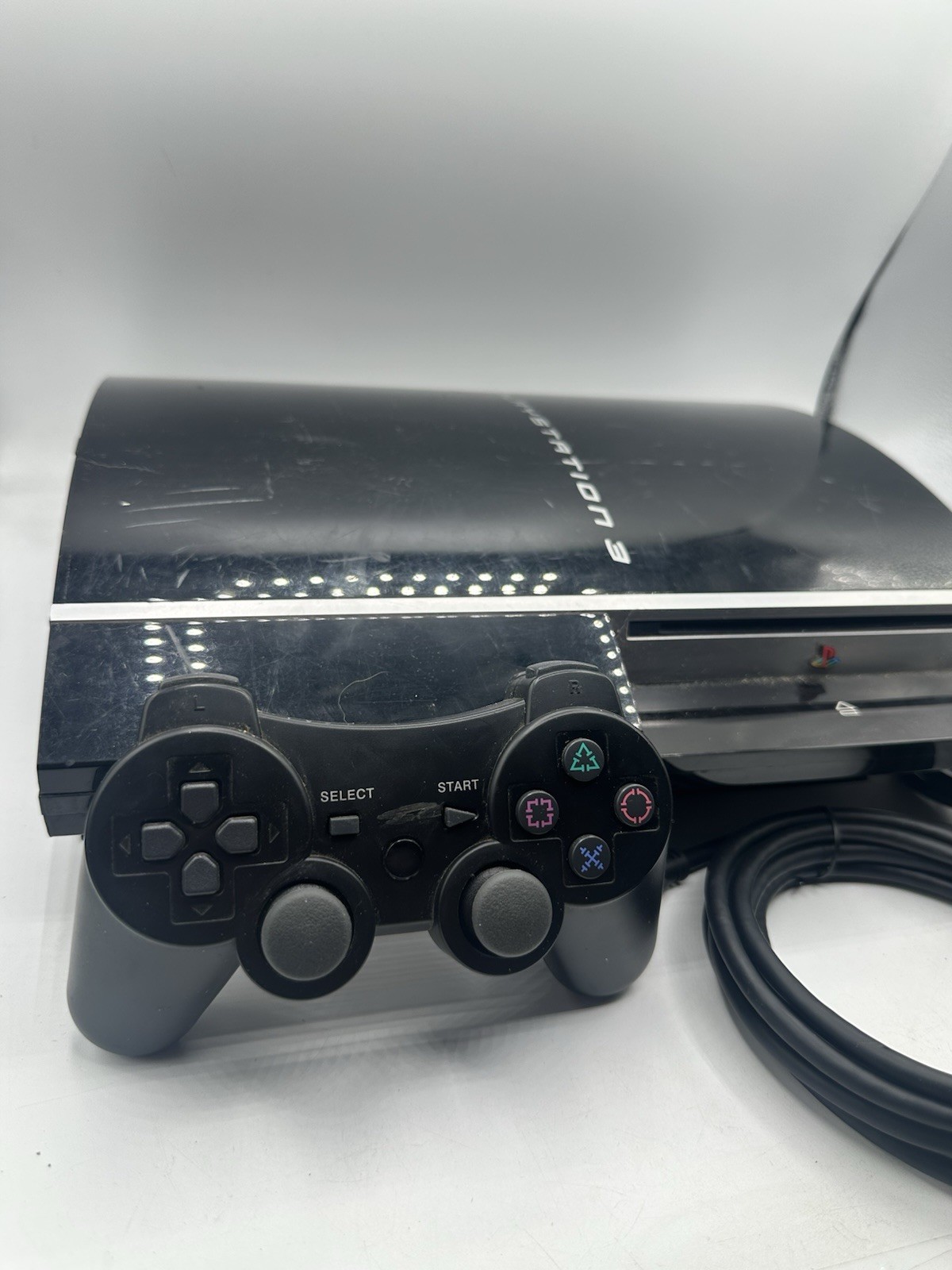 Sony PlayStation 3 PS3 80gb CECHK01 Phat Fat Console w/ Controller & Power Cord