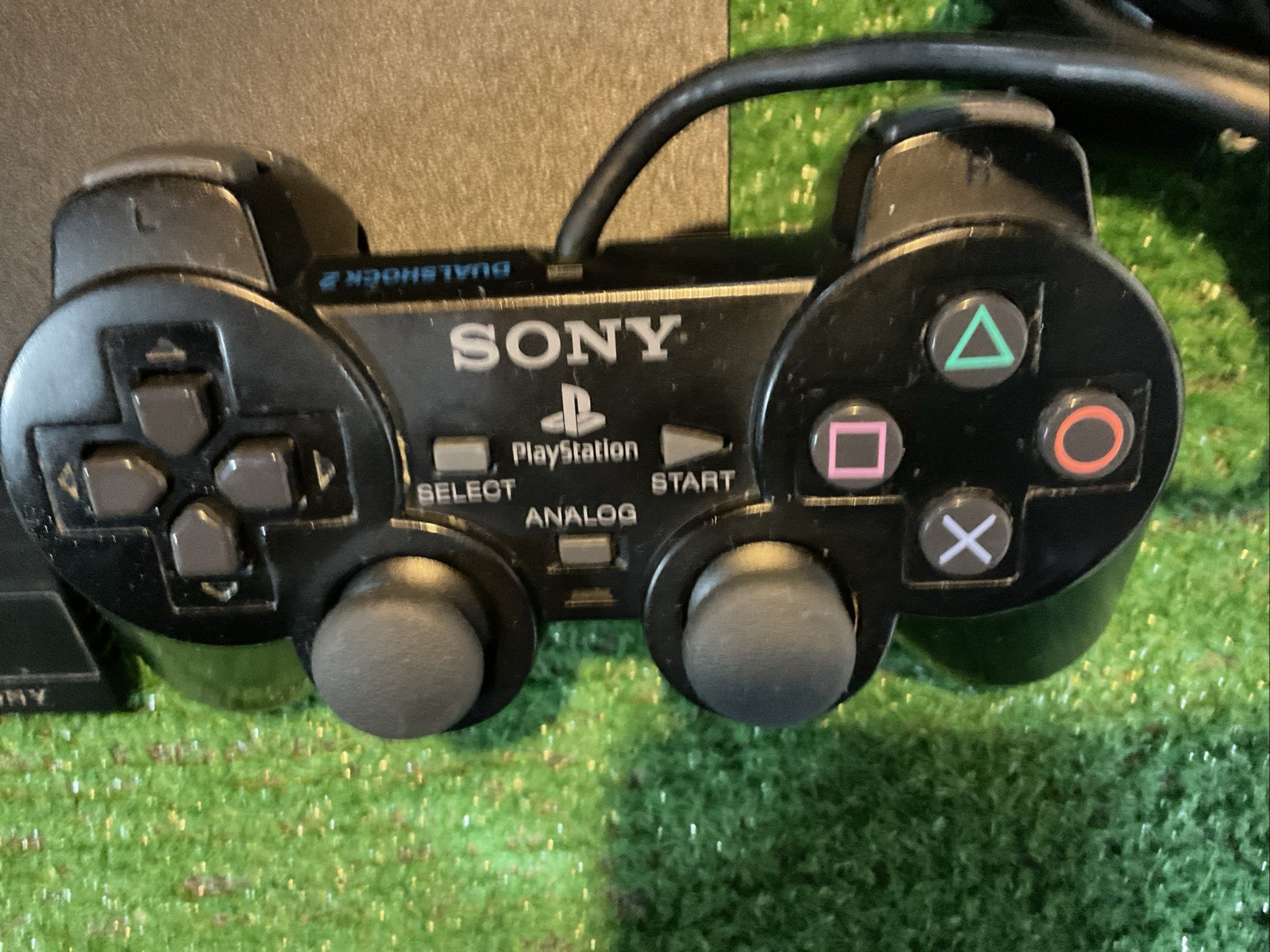 Sony PlayStation 2 Slim Console SCPH-77001 W/ Controller, Cables, 8MB Card, Game