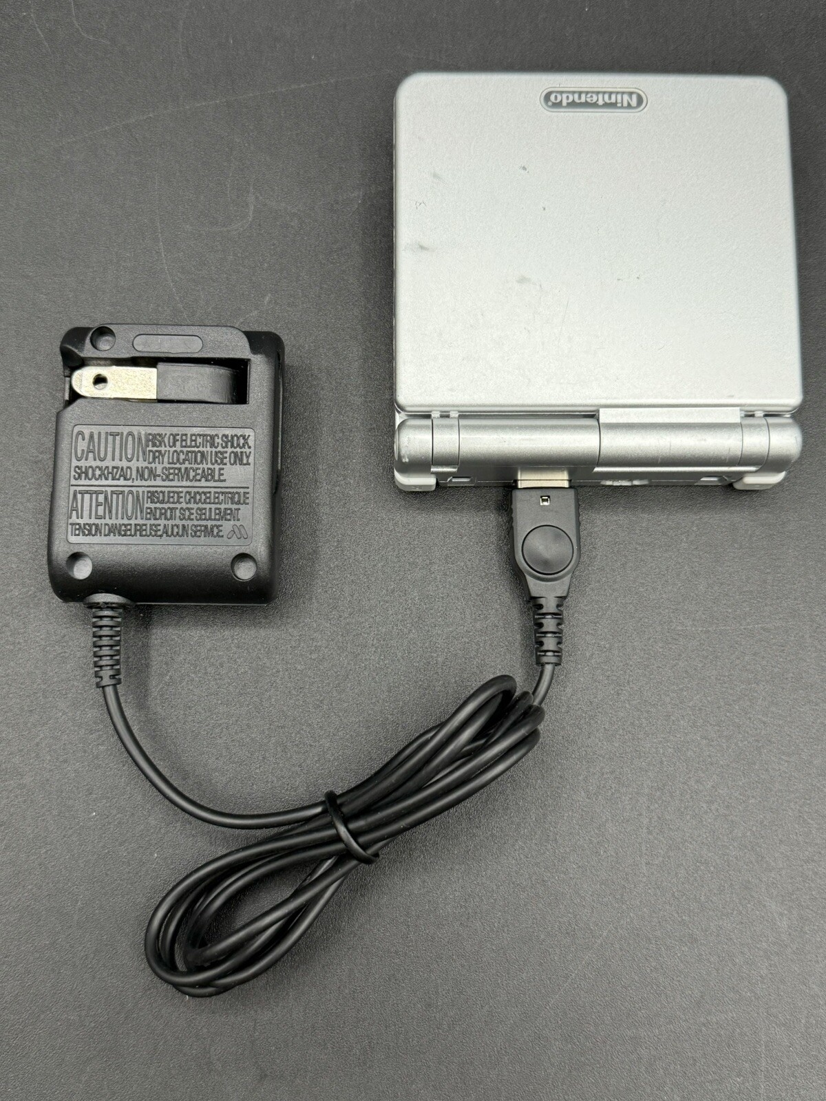 Nintendo Game Boy Advance SP Silver AGS-001 CIB GBA Complete NM MINTY ALL ORG