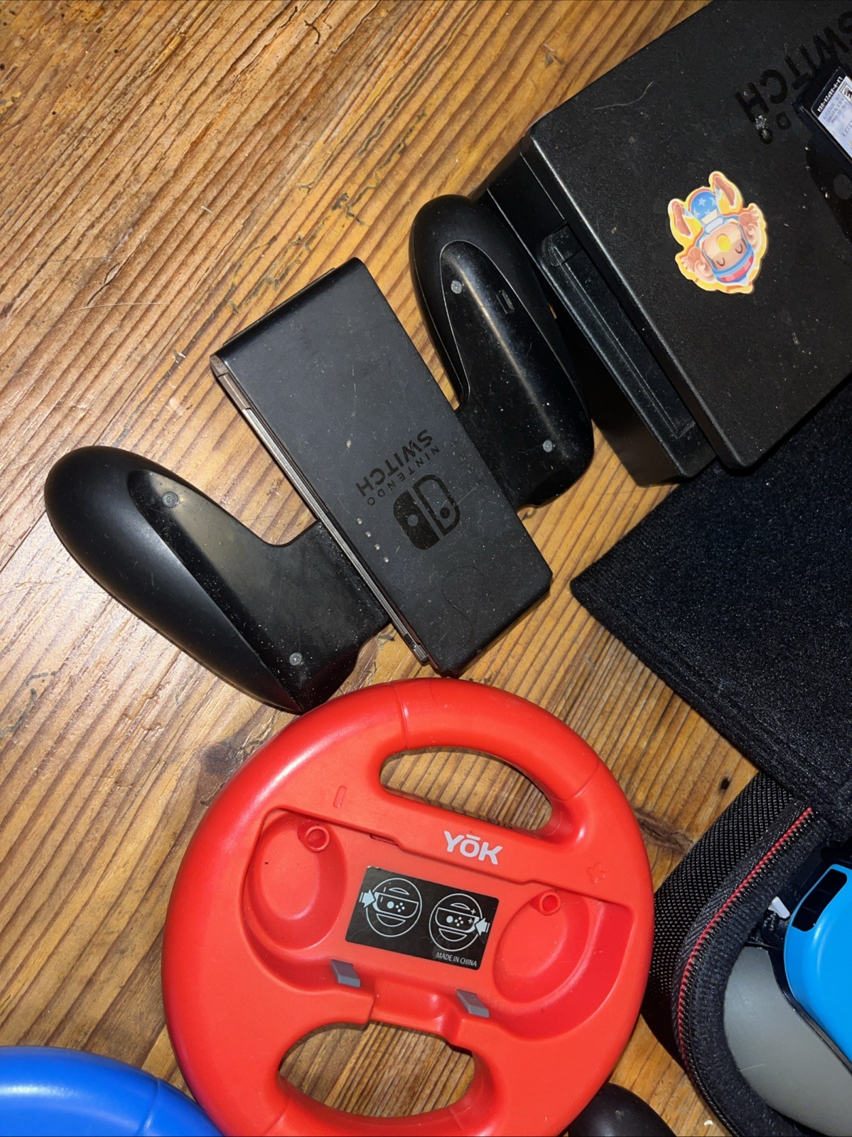Nintendo Switch v1 Video Game Console HAC-001 Bundle Accessories Games + More