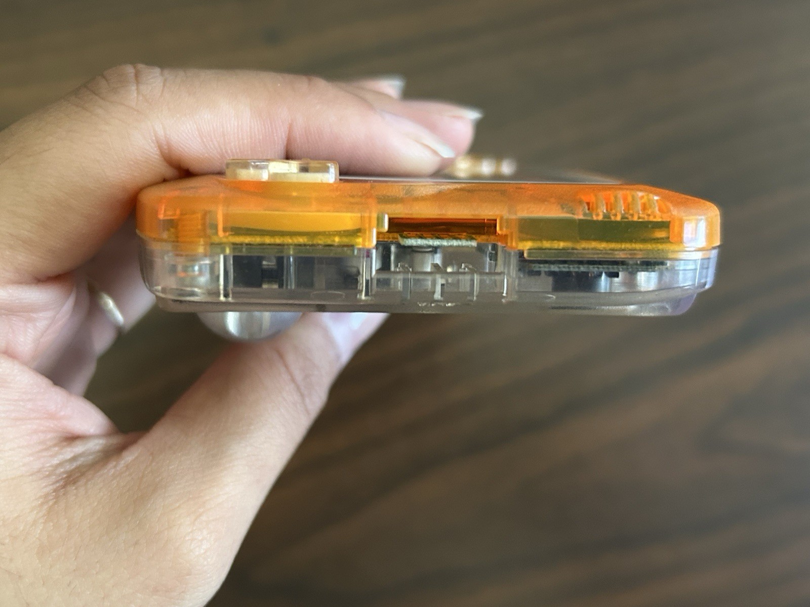 clear orange Bandai Wonderswan Color WSC w/ Backlit IPS Screen-FAST SHIPPING