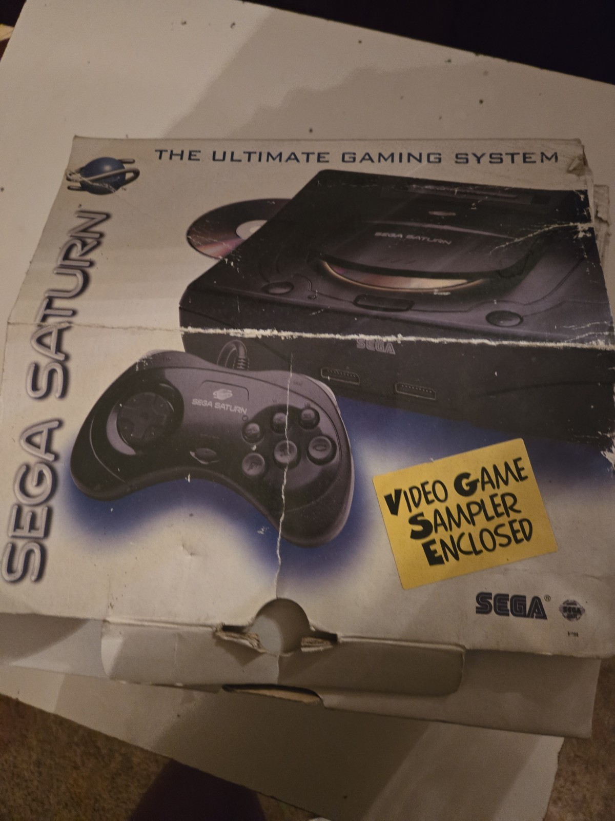Sega Saturn USA Console CIB Complete W/ Original Box & Paperwork