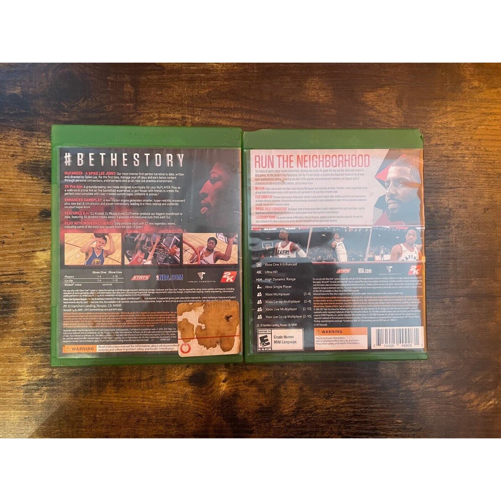 Complete Xbox One Bundle – Excellent Condition, 500GB HDD, NBA 2K16 & 2K18